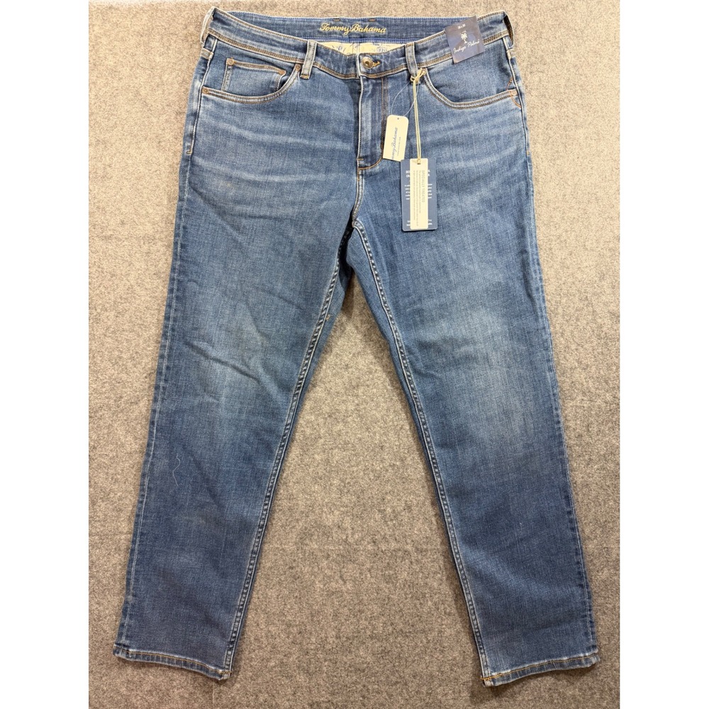 Tommy Bahama Indigo Palms Jeans Medium Wash Straight Leg ST124495 36x30
